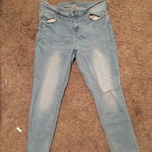 Old navy rock star jeans